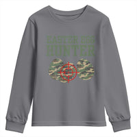 Easter Egg Hunter Youth Sweatshirt Camo Funny Hunting - Wonder Print Shop
