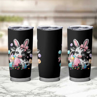Easter Day Cow Tumbler Cup Cute Cow Bunny Heifer - Wonder Print Shop