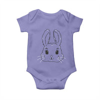 Cute Bunny Baby Onesie Kawaii Rabbit Happy Easter Day - Wonder Print Shop
