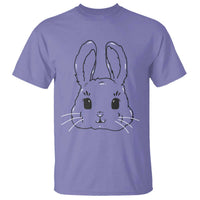Cute Bunny T Shirt Kawaii Rabbit Happy Easter Day - Wonder Print Shop