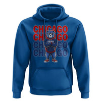 Vintage Chicago Pride Graphic Hoodie US State Sports Fan Baseball Lover