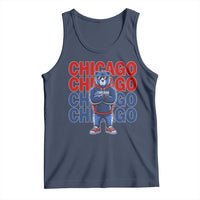 Vintage Chicago Pride Graphic Tank Top US State Sports Fan Baseball Lover
