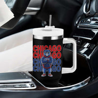 Vintage Chicago Pride Graphic Tumbler With Handle US State Sports Fan Baseball Lover