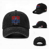 Vintage Chicago Pride Graphic Washed Cotton Baseball Cap US State Sports Fan Baseball Lover