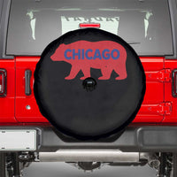 Chicago Baseball Spare Tire Cover Vintage Distressed Illinois City Pride Baseball Lover