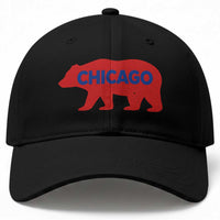 Chicago Baseball Baseball Cap Vintage Distressed Illinois City Pride Baseball Lover