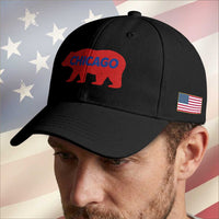 Chicago Baseball Baseball Cap Vintage Distressed Illinois City Pride Baseball Lover