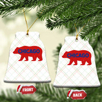 Chicago Baseball Ceramic Ornament Vintage Distressed Illinois City Pride Baseball Lover