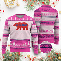 Chicago Baseball Ugly Christmas Sweater Vintage Distressed Illinois City Pride Baseball Lover