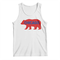 Chicago Baseball Tank Top Vintage Distressed Illinois City Pride Baseball Lover