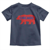 Chicago Baseball Toddler T Shirt Vintage Distressed Illinois City Pride Baseball Lover
