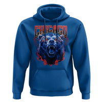 Retro Chicago Hoodie Vintage Cub Bootleg Graphic Baseball Fans