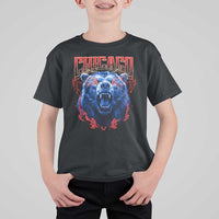 Retro Chicago T Shirt For Kid Vintage Cub Bootleg Graphic Baseball Fans