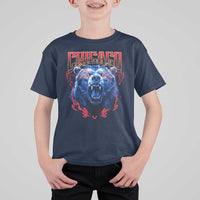 Retro Chicago T Shirt For Kid Vintage Cub Bootleg Graphic Baseball Fans