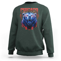 Retro Chicago Sweatshirt Vintage Cub Bootleg Graphic Baseball Fans