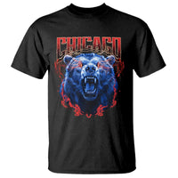 Retro Chicago T Shirt Vintage Cub Bootleg Graphic Baseball Fans