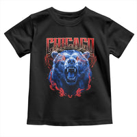 Retro Chicago Toddler T Shirt Vintage Cub Bootleg Graphic Baseball Fans
