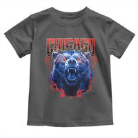 Retro Chicago Toddler T Shirt Vintage Cub Bootleg Graphic Baseball Fans