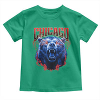 Retro Chicago Toddler T Shirt Vintage Cub Bootleg Graphic Baseball Fans