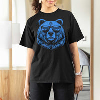 Vintage Chicago T Shirt For Women Cub With Sunglasses Baseball Fans