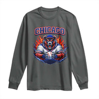 Vintage Chicago Long Sleeve Shirt Retro Baseball Fans