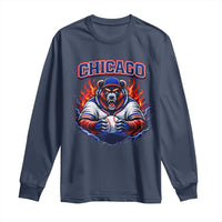 Vintage Chicago Long Sleeve Shirt Retro Baseball Fans