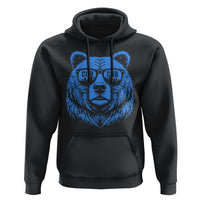 Vintage Cub Hoodie With Sunglasses Retro Baseball Fans