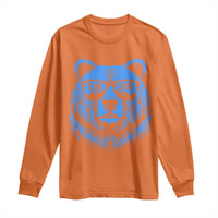 Vintage Cub Long Sleeve Shirt With Sunglasses Retro Baseball Fans