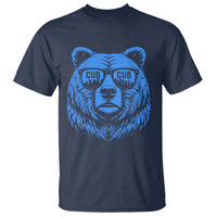 Vintage Cub T Shirt With Sunglasses Retro Baseball Fans