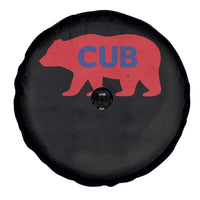Vintage Cub Spare Tire Cover Retro Sports Bear Baseball Fans