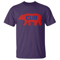 Vintage Cub T Shirt Retro Sports Bear Baseball Fans