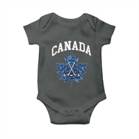 Vintage Canada Hockey Baby Onesie Maple Leafs