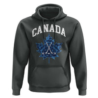 Vintage Canada Hockey Hoodie Toronto Just Once Before I Die Maple Leafs