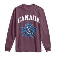 Vintage Canada Hockey Long Sleeve Shirt Maple Leafs