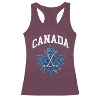 Vintage Canada Hockey Racerback Tank Top Maple Leafs