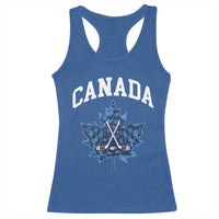 Vintage Canada Hockey Racerback Tank Top Maple Leafs