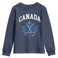 Vintage Canada Hockey Youth Sweatshirt Maple Leafs