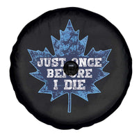 Vintage Canada Hockey Spare Tire Cover Toronto Just Once Before I Die Maple Leafs