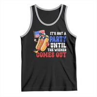 4th of July It's Not A Party Until The Wiener Comes Out Tank Top Funny Hot Dog Independence Day Patriotic Weenies - Wonder Print Shop