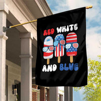 Red White Blue Popsicle 4th of July Garden Flag Patriotic USA Flag - Wonder Print Shop