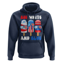 Red White Blue Popsicle 4th of July Hoodie Patriotic USA Flag - Wonder Print Shop