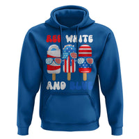 Red White Blue Popsicle 4th of July Hoodie Patriotic USA Flag - Wonder Print Shop