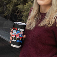 Red White Blue Popsicle 4th of July Tumbler Cup Patriotic USA Flag - Wonder Print Shop