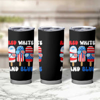 Red White Blue Popsicle 4th of July Tumbler Cup Patriotic USA Flag - Wonder Print Shop