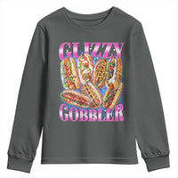 Glizzy Gobbler Hot Dog Meme Youth Sweatshirt Meme Hilarious Hotdog Glizzy Lovers - Wonder Print Shop