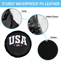 USA Spare Tire Cover American Flag Patriotic 4th of July - Wonder Print Shop