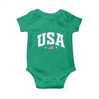 USA Baby Onesie American Flag Patriotic 4th of July - Wonder Print Shop
