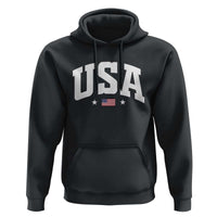 USA Hoodie American Flag Patriotic 4th of July - Wonder Print Shop