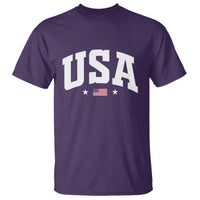 USA T Shirt American Flag Patriotic 4th of July - Wonder Print Shop