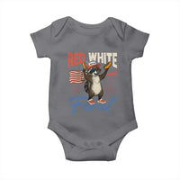Funny Raccoon July 4th Baby Onesie Red White and Feral Patriotic Trash Panda - Wonder Print Shop